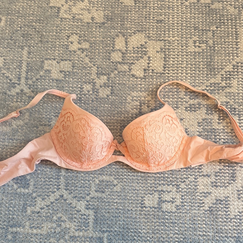 Victoria's Secret pink demi bra